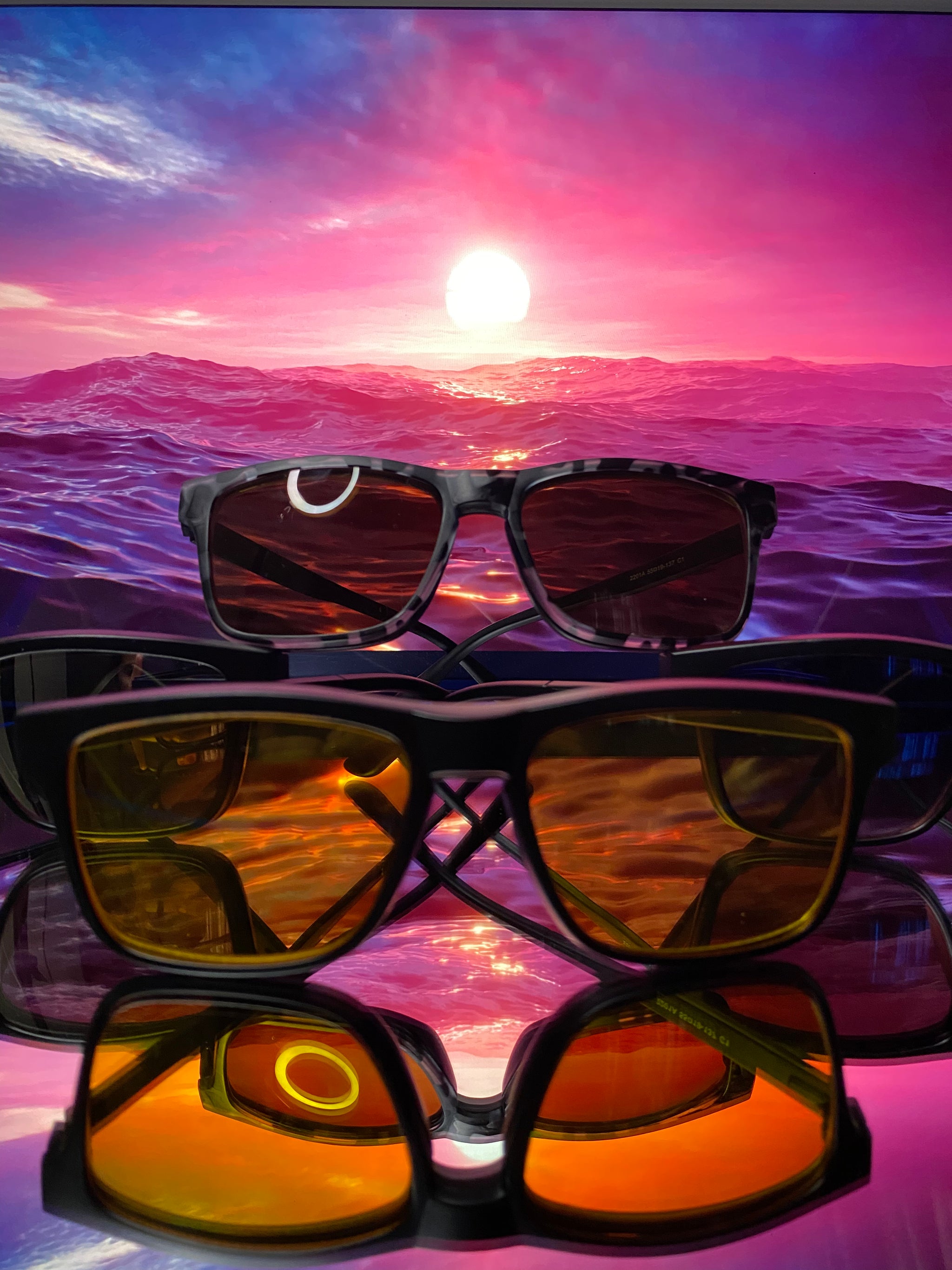 Magnetic 5 in 1 Attachment Glasses