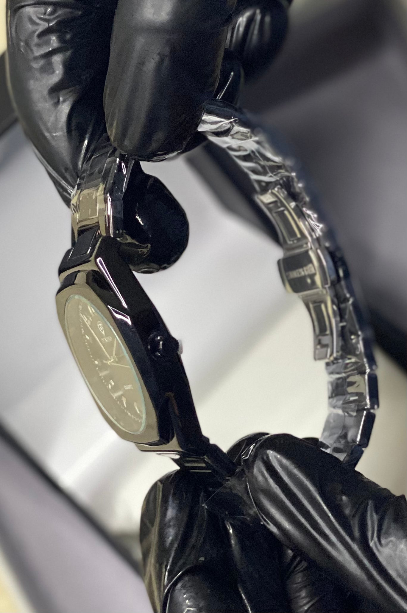 Black Aura Watch stainless