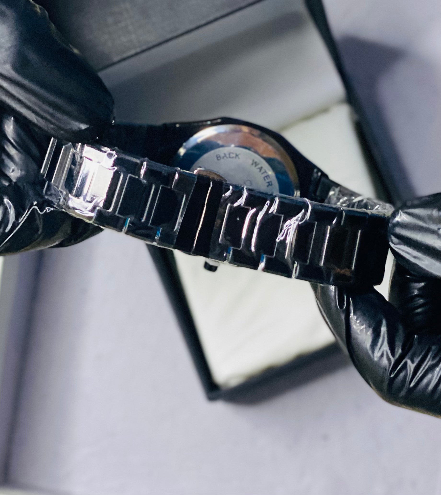 Black Aura Watch stainless