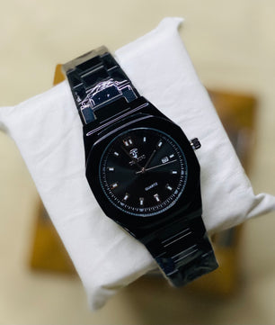 Black Aura Watch stainless