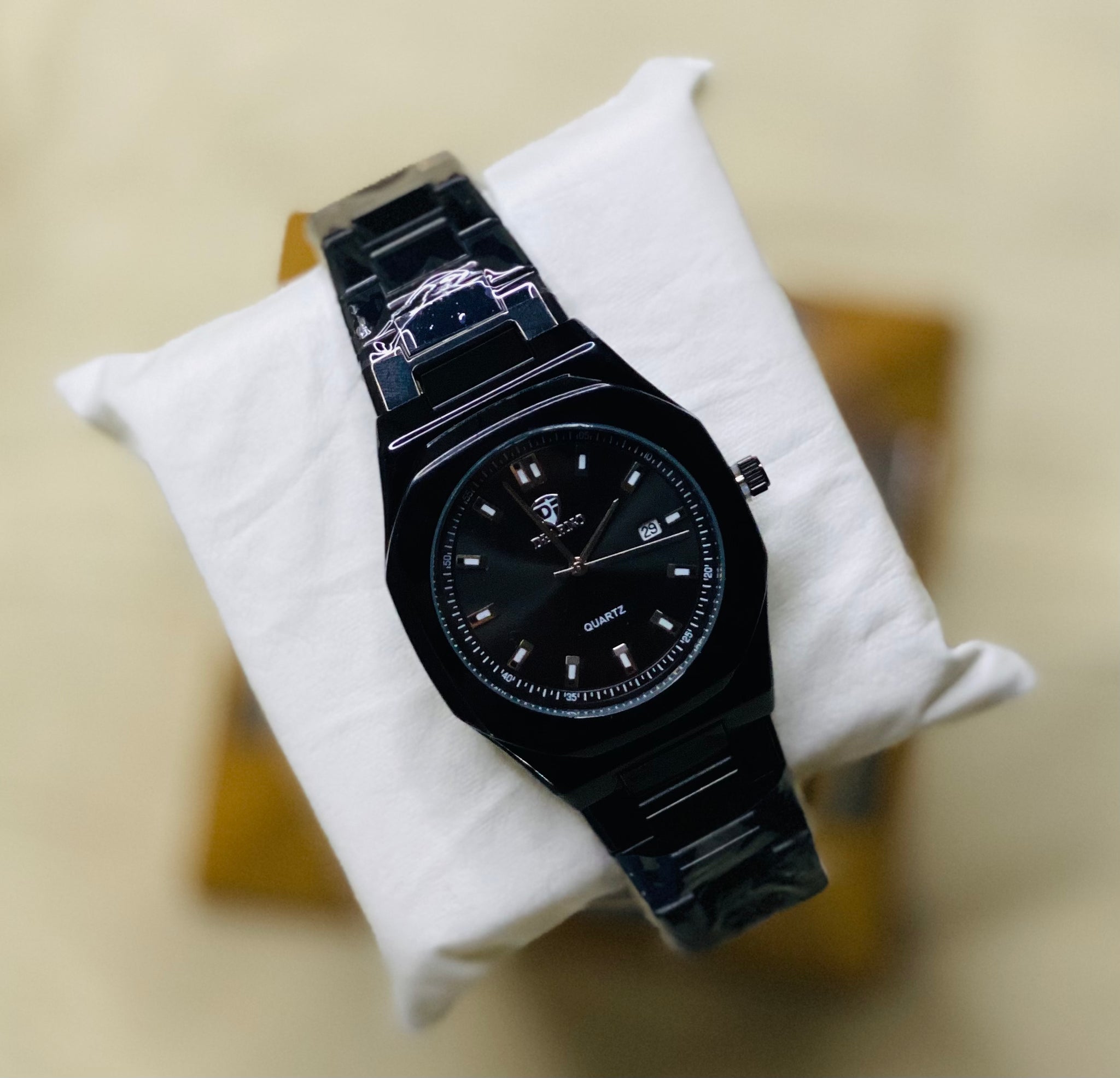 Black Aura Watch stainless
