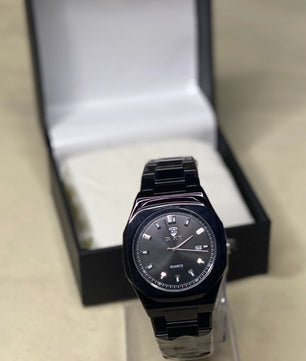 Black Aura Watch stainless