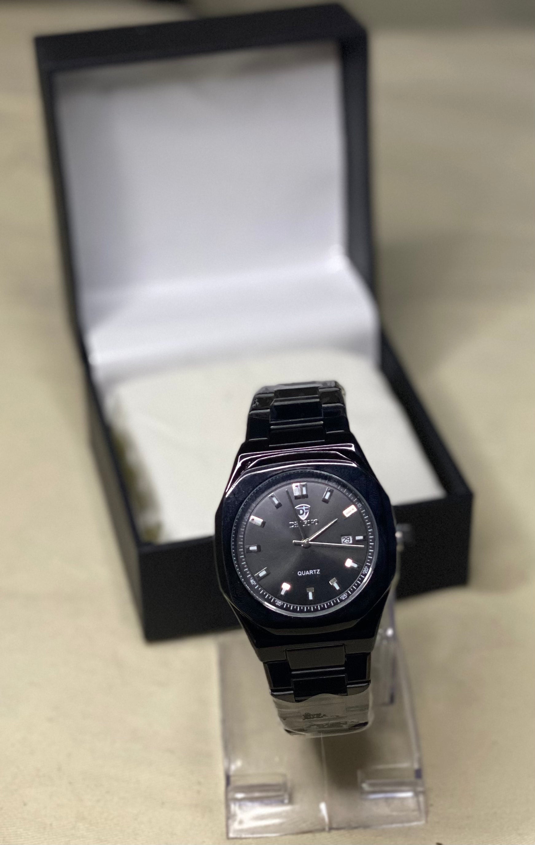 Black Aura Watch stainless