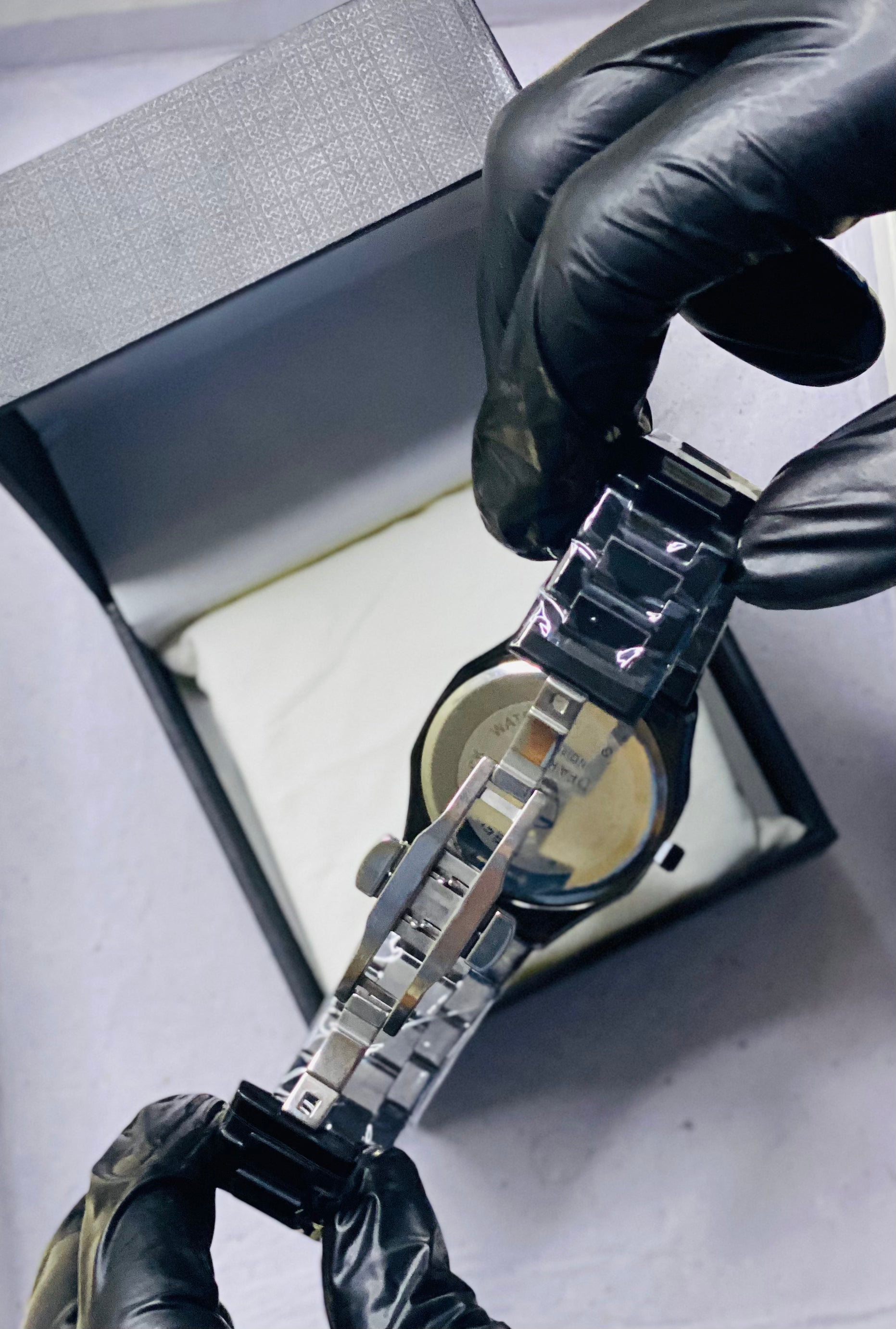 Black Aura Watch stainless